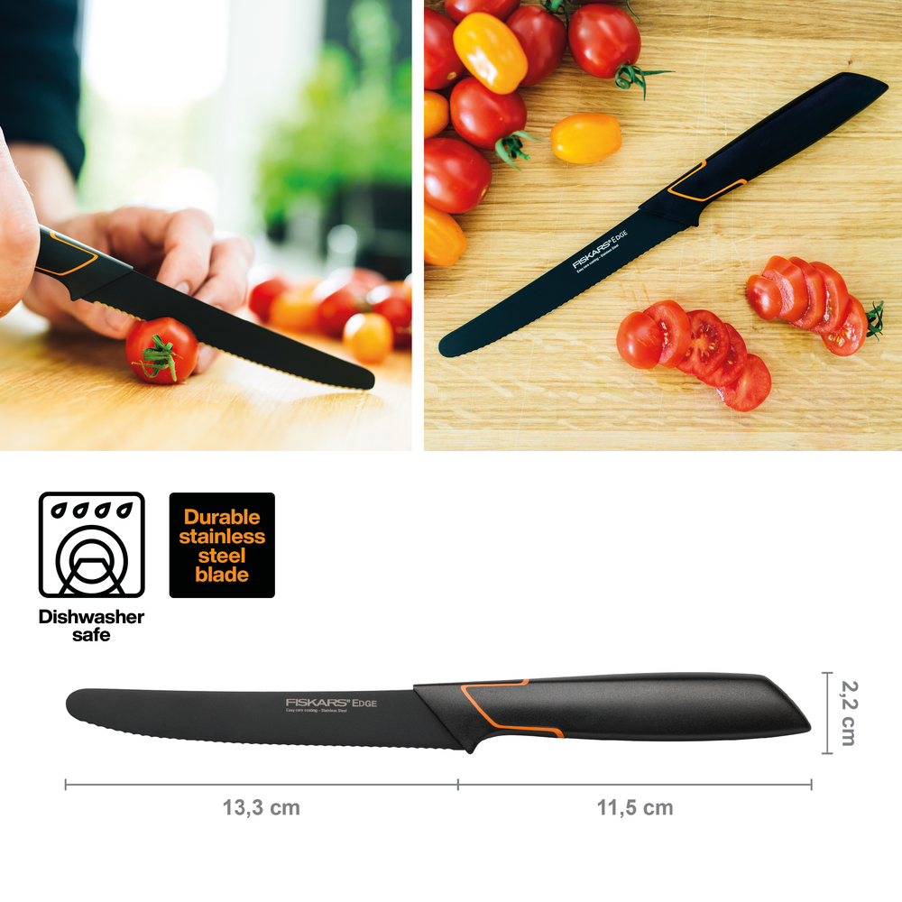 Nóż kuchenny do pomidorów Edge Fiskars